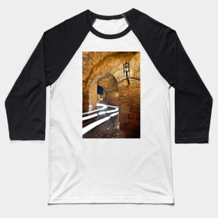 Medieval Traffic - Rhodes island Baseball T-Shirt